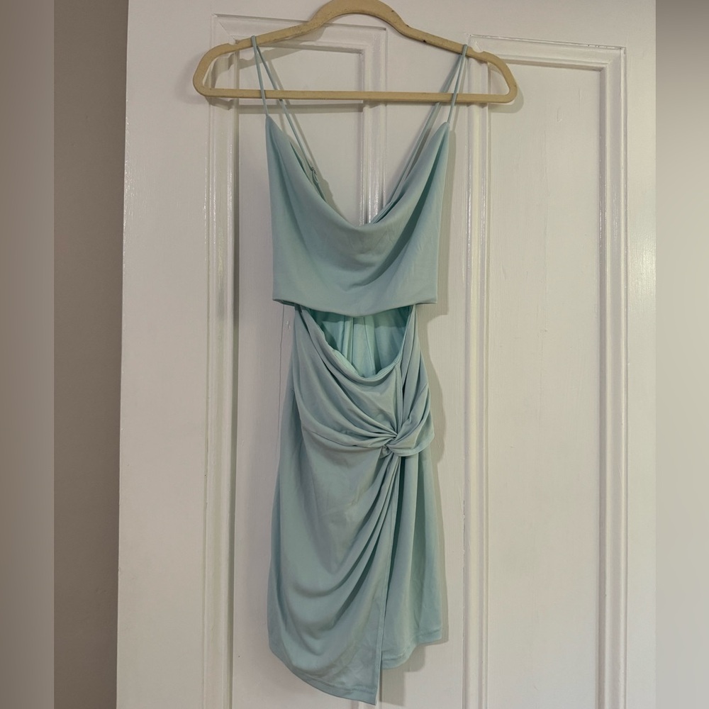 Angel Biba blue dress